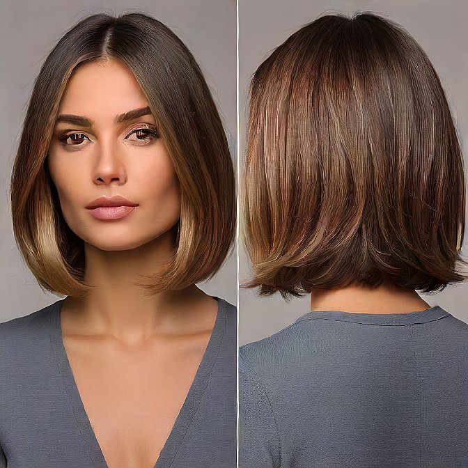 long bob haircut